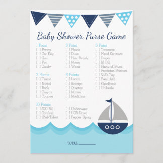 What’s in Your Purse? – Sailor Baby Shower Game Pr Program