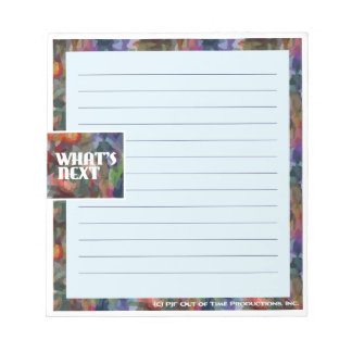 What’s Next Color Power 5.5x6 lined notepad