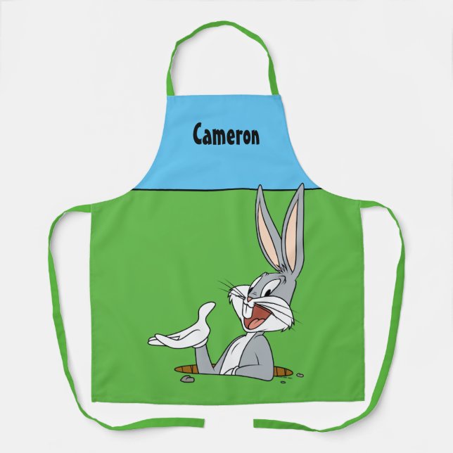 WHAT’S UP DOC?™ BUGS BUNNY™ Rabbit Hole Apron (Front)