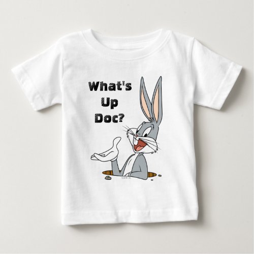 WHATS UP DOC BUGS BUNNY Rabbit Hole Baby T_Shirt