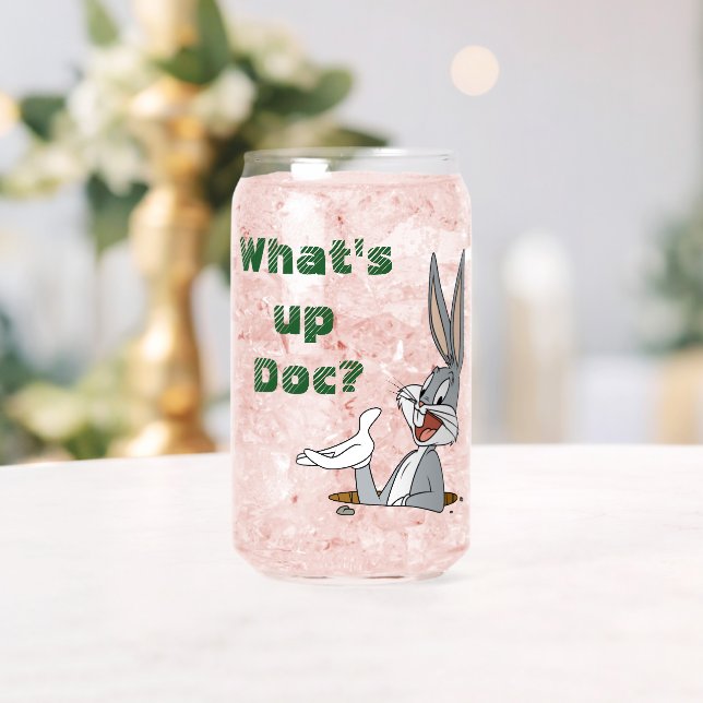 WHAT’S UP DOC?™ BUGS BUNNY™ Rabbit Hole Can Glass (Insitu (Wedding))