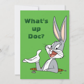 WHAT’S UP DOC?™ BUGS BUNNY™ Rabbit Hole Card