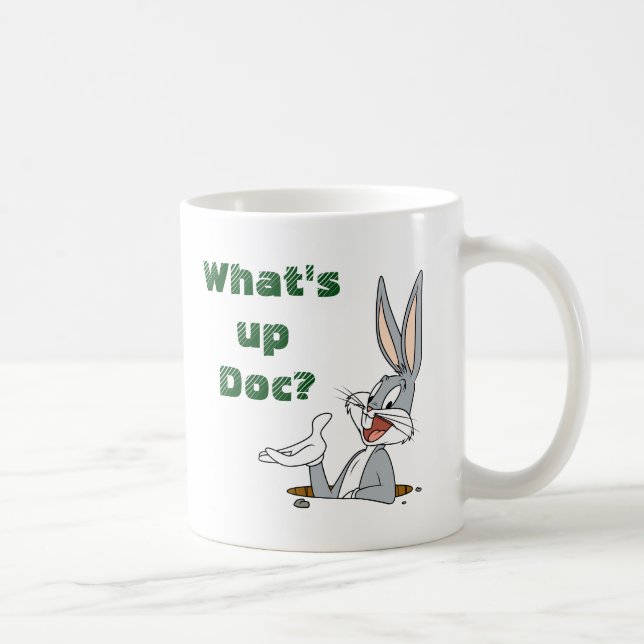 WHAT’S UP DOC?™ BUGS BUNNY™ Rabbit Hole Coffee Mug (Right)