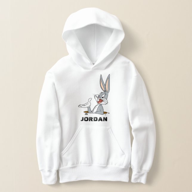 WHAT’S UP DOC?™ BUGS BUNNY™ Rabbit Hole Hoodie (Laydown)