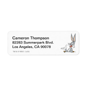 WHAT’S UP DOC?™ BUGS BUNNY™ Rabbit Hole Label