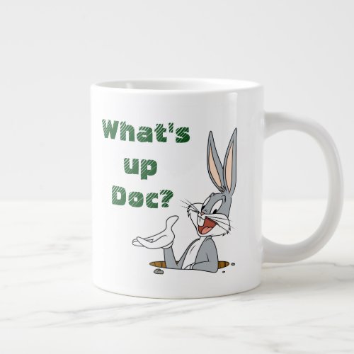 WHATS UP DOC BUGS BUNNY Rabbit Hole Large Coffee Mug