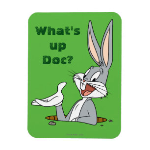 WHAT’S UP DOC?™ BUGS BUNNY™ Rabbit Hole Magnet