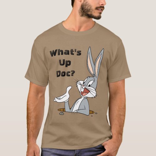 WHATâS UP DOCâ BUGS BUNNYâ Rabbit Hole T_Shirt