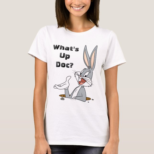 WHAT’S UP DOC?™ BUGS BUNNY™ Rabbit Hole T-Shirt (Front)