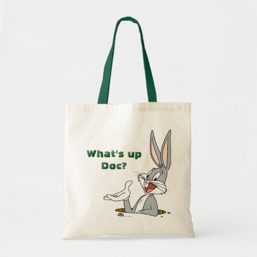 WHATS UP DOC BUGS BUNNY Rabbit Hole Tote Bag