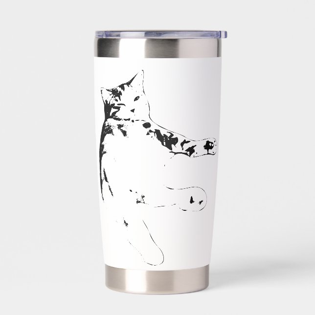 What’s Up, Human Insulated Tumbler (Left)