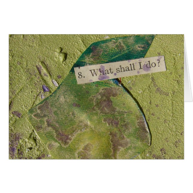 What Shall I Do Collage Cards (Front Horizontal)
