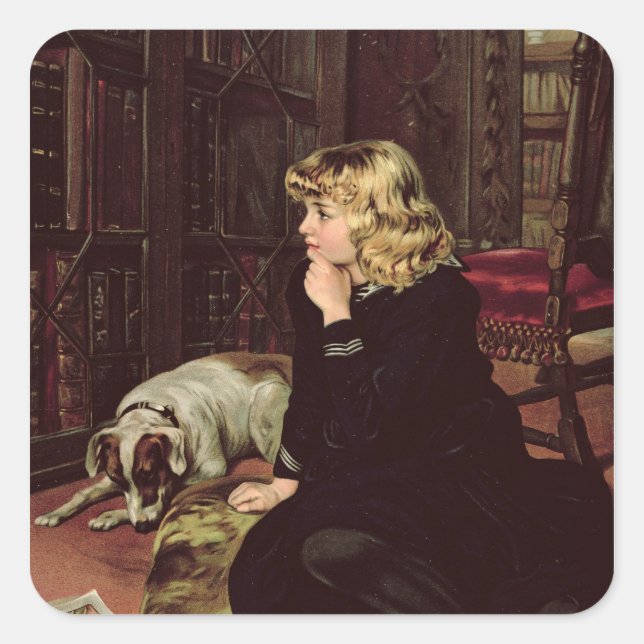 What Shall I Read? Square Sticker (Front)