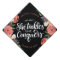 What she tackles she conquers - Graduation cap