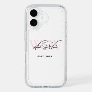 What She Wants  iPhone 16 Case
