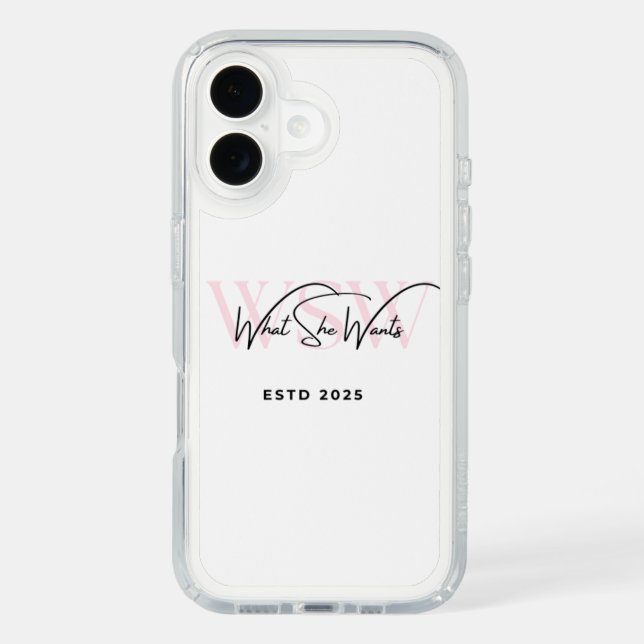 What She Wants  Speck iPhone Case (Front)
