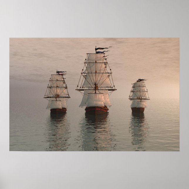 WHAT SHIP?? 3 XIX Century Ships Poster (Front)
