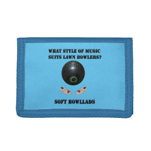 What Style Of Music Suits Lawn Bowlers, Tri-fold Wallet