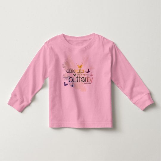 what the caterpillar calls the end of the world th toddler t-shirt