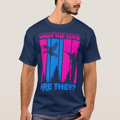 What The Duck Are They Twins Gender Reveal  T_Shirt