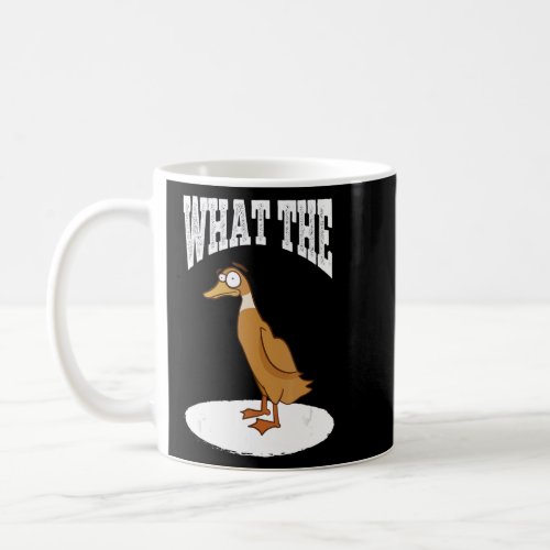 What The Duck Duck Morning Grouch Coffee Rubber Du Coffee Mug