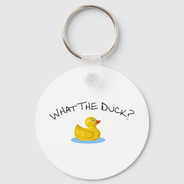 What the Duck Keychain (Front)