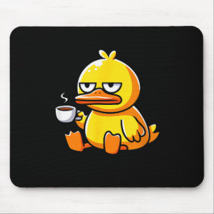 What The Duck Owner I Love Ducks Lover Funny Rubbe Mouse Pad