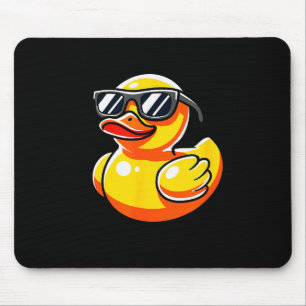 What The Duck Owner I Love Ducks Lover Funny Rubbe Mouse Pad
