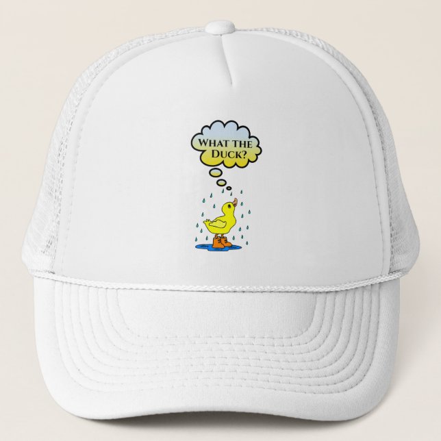 What the Duck? Trucker Hat (Front)