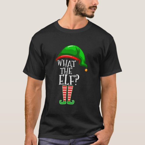 What The Elf Group Matching Family Christmas Gift  T_Shirt
