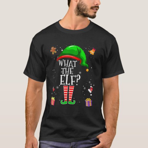 What The Elf Group Matching Family Christmas Gifts T_Shirt