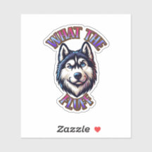What The Fluff Paw Print Magnet