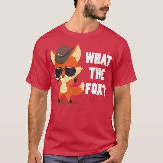 What the Fo Cool fo with hat & Sunglasses T-Shirt