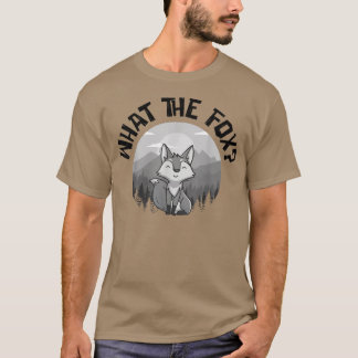 What The Fo Lover, Funny Animal For Men Women, Ret T-Shirt