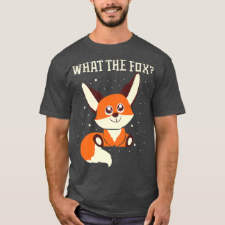 What The Fo Say Funny Fennec Foes Animal Zookeeper T-Shirt