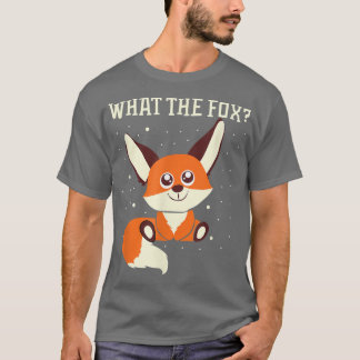 What The Fo Say Funny Fennec Foes Animal Zookeeper T-Shirt