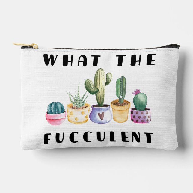What The Fucculent Accessory Pouch (Front)