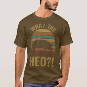 What The Heo Funny Vietnamese Viet Asian Pig Pun V T-Shirt