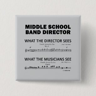 What the Middle School Band Sees Button