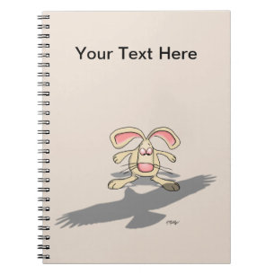 What the...? Rabbit Cartoon Notebook