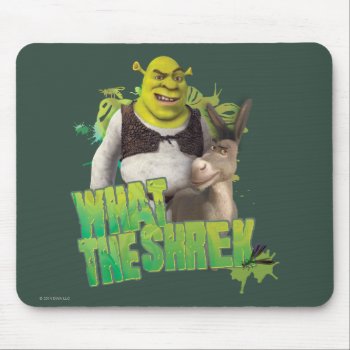 What The Shrek Mouse Pad by ShrekStore at Zazzle