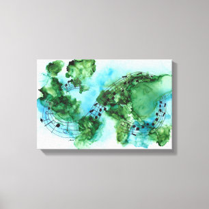 What the World Needs Now is Love Sweet Love Canvas Print