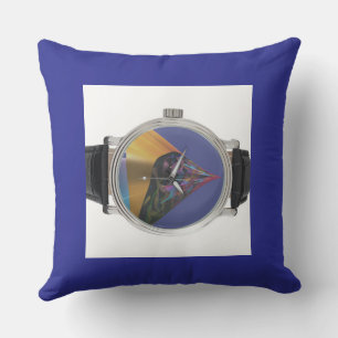 What Time Is It? Decorative Throw Pillow