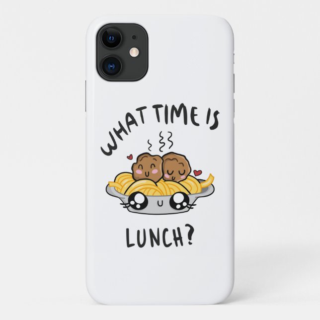 What Time Is Lunch Case-Mate iPhone Case (Back)