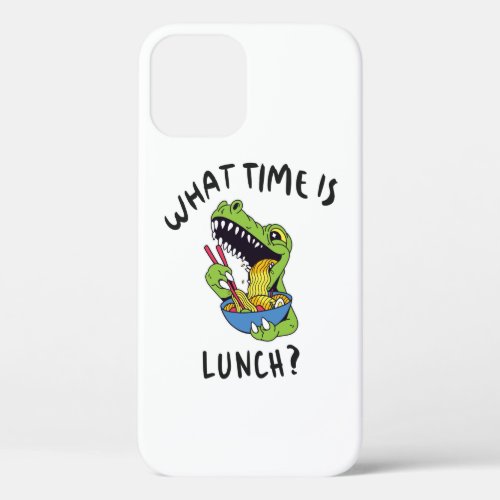 What time is lunch iPhone 12 case