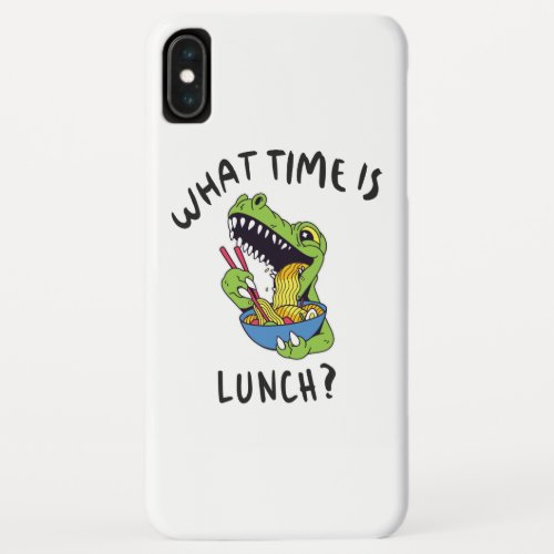 What time is lunch iPhone XS max case