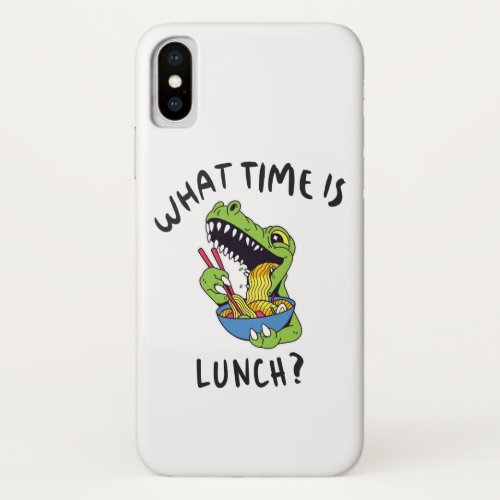 What time is lunch iPhone XS case