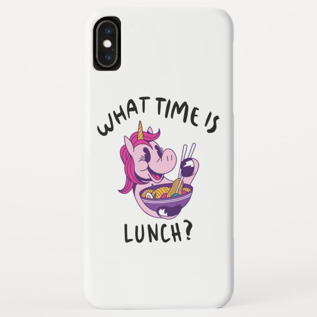 What time is lunch Case-Mate iPhone case (Back)