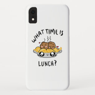 What Time Is Lunch iPhone XR Case