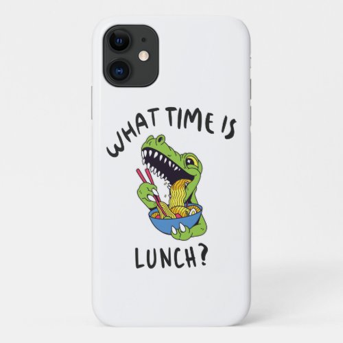 What time is lunch iPhone 11 case